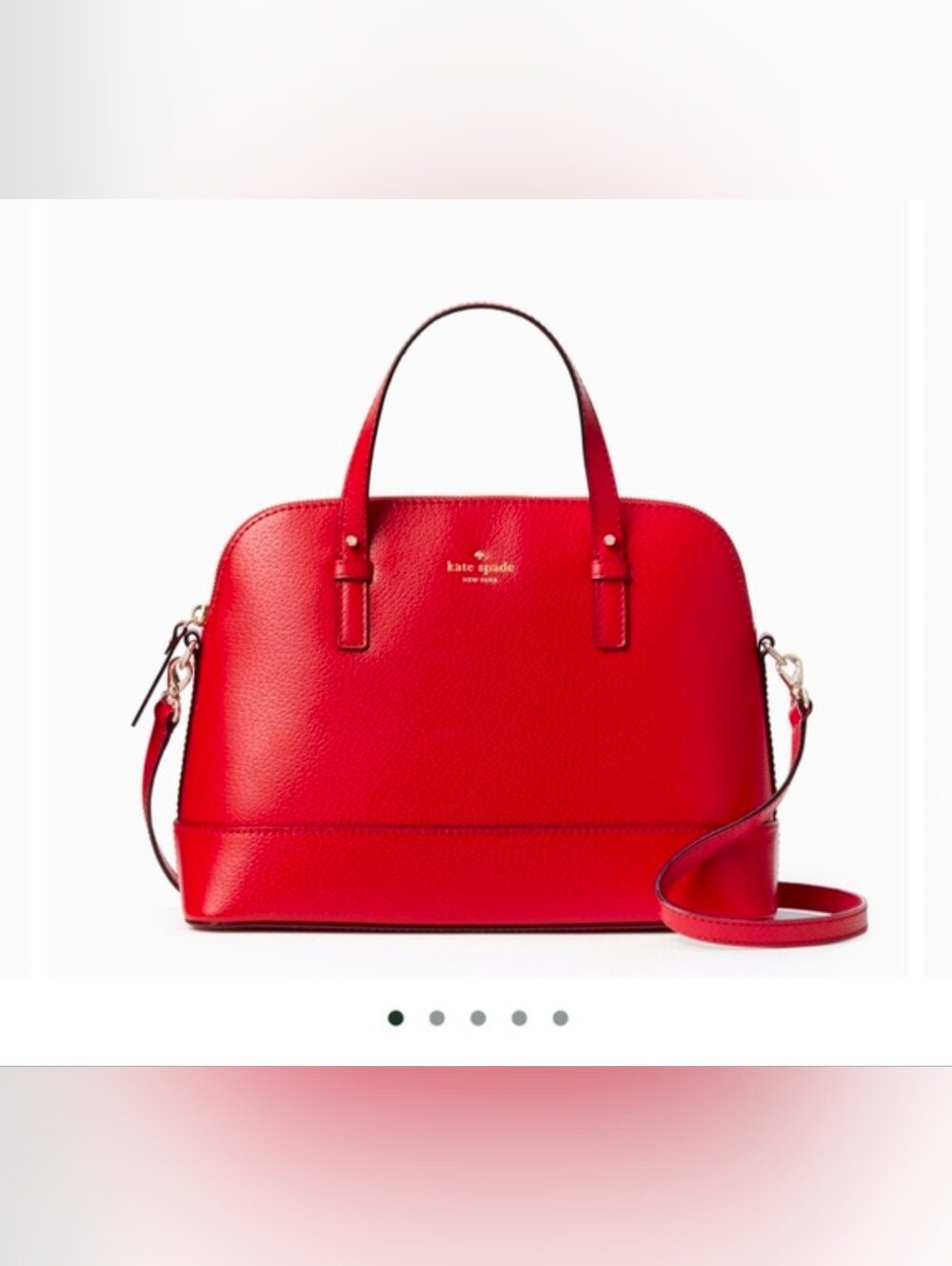 NWT Kate Spade Red Rachelle Purse